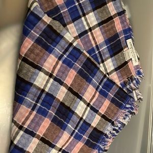 New never used.  No tags Pink and blue scarf by American Colors from sub box